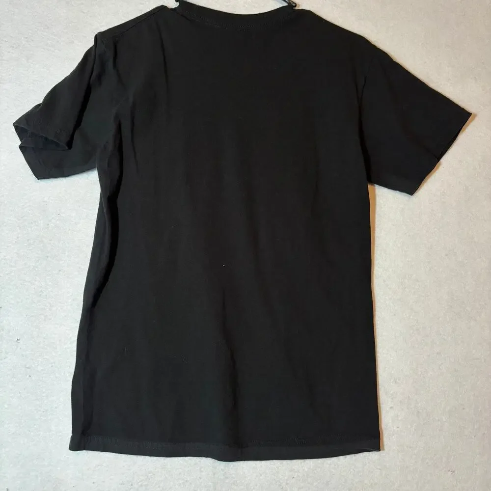 Prince Official Purple Rain Album Cover Graphic Unisex Black T-Shirt Size Small - Picture 3 of 5